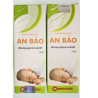 Dung Dịch Thảo Dược An Bảo Cho Bé Bôi Mụn,Muỗi Đốt,Mẩn Ngứa,Bệnh Ngoài Da