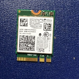 Card thu sóng wifi laptop lenovo Thinkpad X240 T440 L540 W540 Intel Dual Band Wireless-AC 7260 7260NGW 802.11ac BT4.0