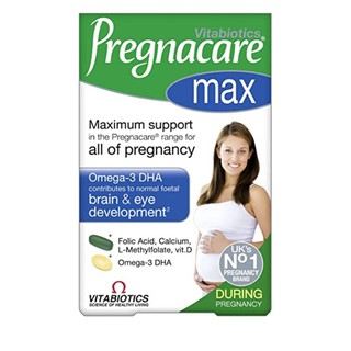 [Có Bill Anh] Vitamin tổng hợp cho bà bầu Pregnacare Max, Anh (84 viên) bổ sung Vitamin C, D3, DHA, Axit Folic cho bà bầ