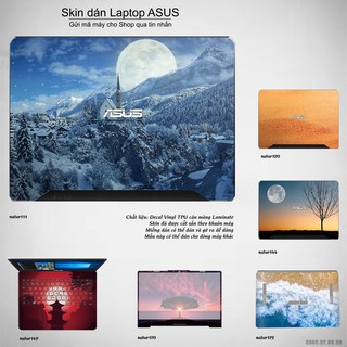 Skin dán Laptop Asus in hình thiên nhiên nhiều mẫu 6 (inbox mã máy cho Shop)
