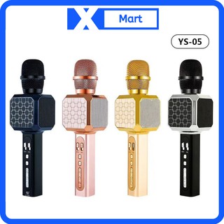 Micro karaoke bluetooth Magic YS05 thiết kế hoa văn sang trọng