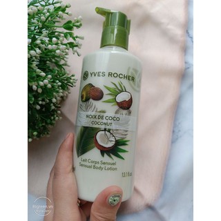 Sữa Dưỡng Thể Hương Dừa 390ml Coconut Body Lotion Yves Rocher