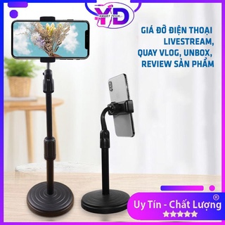 Giá đỡ điện thoại Ydu88 đa năng xoay 360 độ, chân quay vlog, review, unbox sản phẩm, livestream