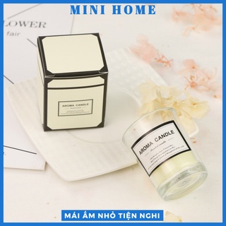 Nến Thơm Không Khói Thư Giản, Trang Trí Cao Cấp Aroma Menahem