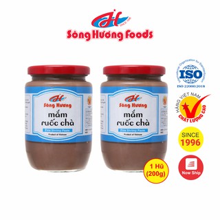 2 Hũ Mắm Ruốc Chà Sông Hương Foods Hũ 200g - Nấu bún bò , chấm xoài , chấm thịt luộc , kho thịt