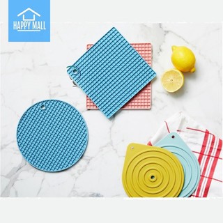 Miếng lót nồi nhấc nồi Lock&amp;Lock bằng silicone chịu được nhiệt độ cao 200 độ C màu Pastel