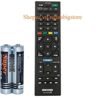 Remote Điều Khiển Tivi SONY, TV LCD, LED RM-ED054 (Kèm Pin AAA Maxell)