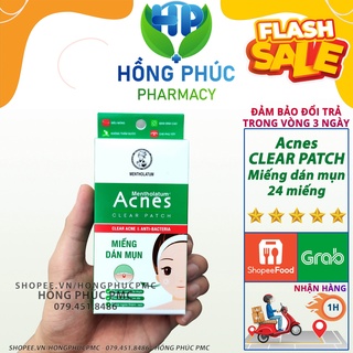 Miếng dán mụn Acnes Clear Patch 24 miếng ⚡Chính Hãng⚡