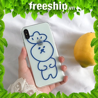 Ốp trong suốt hoạt hình cho IPhone 12promax 11/11Pro/11pro Max X XR XS XS MAX /6 7 8 Plus SE t45