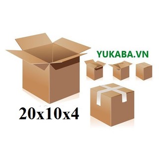 Combo 20 Thùng hộp carton 20x10x4