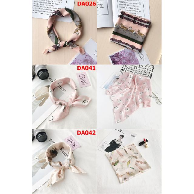 Combo 10 khăn lụa
