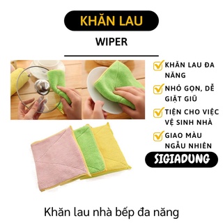 [SGD] Khăn Lau Bếp - Khăn Lau Tay Đa Năng 2 Mặt Siêu Thấm Hút Nước, Làm Sạch Các Vật Dụng  3356