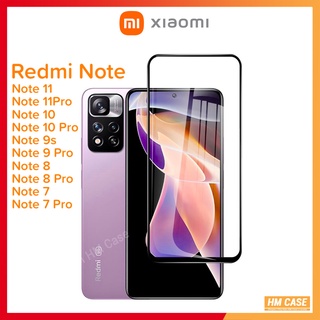 Cường lực 10D Redmi Note 11/ 11 Pro / Note 10 / 10 Pro/  Note 9s / 9 Pro / Note 8 / 8 Pro / Note 7/ 7 Pro, Viền đen siêu