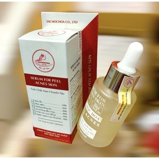 Serum Mụn Thâm sẹo  (SERUM FOR PEEL ACNES SKIN) 6IN1 SẮC MỘC HOA 30ml serum Diễm