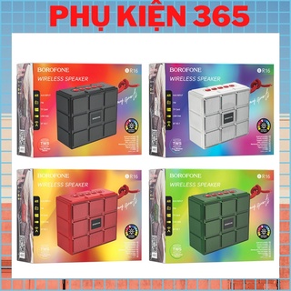 Loa Bluetooth BOROFONE BR16 nhỏ gọn, Bass mạnh mẽ, to rõ, hỗ trợ di động không dây v5.1 - Chính hãng