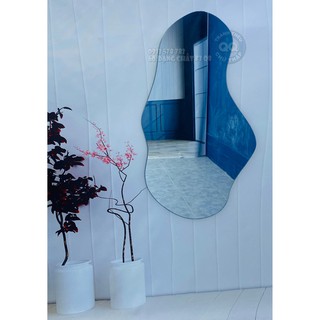 60x100cm Gương soi toàn thân cổ điển vintage hạt đậu HD size trung