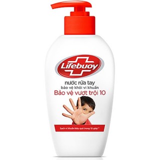 Nước Rửa Tay Lifebuoy - Bảo Vệ Vượt Trội 180ML