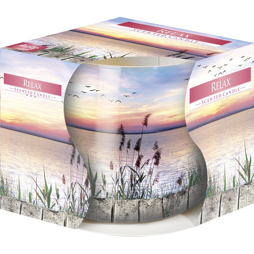 Ly nến thơm Bispol BIS0341 Relax 100g (Hương cây lau)