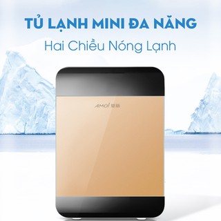 Tủ Lạnh Mini 2 chiều nóng lạnh noithatcaocap86, tủ bảo quản sữa 22L bảo hành 12 tháng
