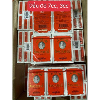 Dầu Siang Pure Oil - dầu nước đỏ thái lan 3-25cc/chai