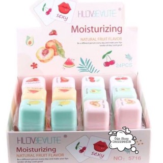 Son Dưỡng Môi  Hương Trái Cây Dưỡng Ẩm 6 Mùi Hương Tùy Chọn