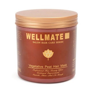 Kem ủ tóc siêu mượt Wellmate Vegetative Peat Hair Mask 500ml