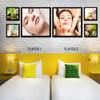 BỘ 6 TRANH SPA, THẨM MỸ