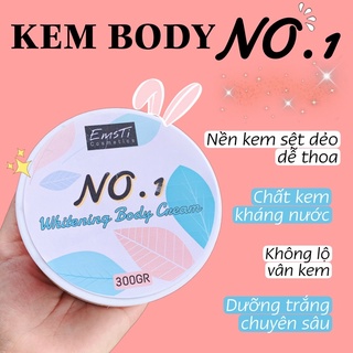 KEM DƯỠNG TRẮNG DA BODY PHÂN TỬ NƯỚC NO.1 (Chất kem kháng nước)