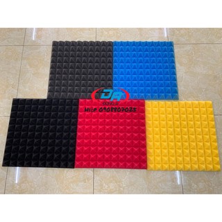 Mút tiêu âm, cách âm kim tự tháp 50x50cm (mút gai) TPHCM