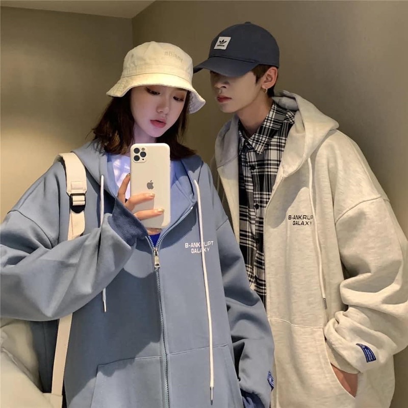 Hoodie zip basic