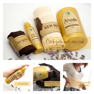 LIỆU TRÌNH GIẢM EO SAU SINH THẢO DƯỢC - WonMom (Việt Nam)
