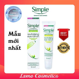 Lăn Mắt Simple Kind To Skin Revitalising Eye Roll-On Chính Hãng 100%