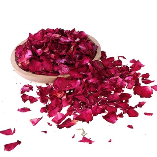 100g Cánh Hoa Hồng Khô Cánh Hoa Khô Tự Nhiên Làm Trắng Da cho Spa, Tắm Bồn, Ngâm Chân