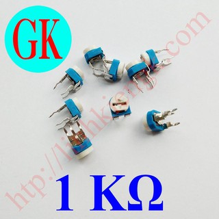 [10 cái] Biến trở tam giác 1K ôm