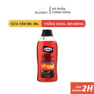 Sữa tắm Mil Mil Bagno Schiuma hương vani, mang lại làn da sáng mịn, rạng ngời