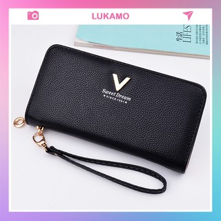Ví nữ đẹp giá rẻ cầm tay dáng dài nhiều ngăn cao cấp đẹp giá rẻ LUKAMO VD76