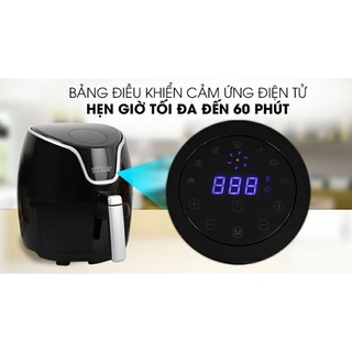 [Mã ELHADEV giảm 4% đơn 300K] Nồi chiên không dầu Hommy AF20535D dung tích 3.5 lít