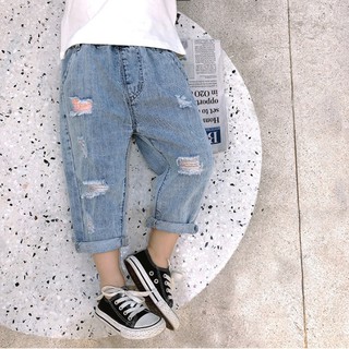 [Mã FARSBR152 giảm 15% đơn 99K] Quần baggy phong cách cho bé trai bé gái (15 - 33kg) VEMZKIDS