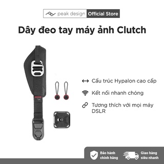 Dây Đeo Tay Máy Ảnh Peak Design Clutch - Đen - Hàng chính hãng