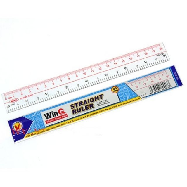 2c Thước kẻ dẻo 20cm