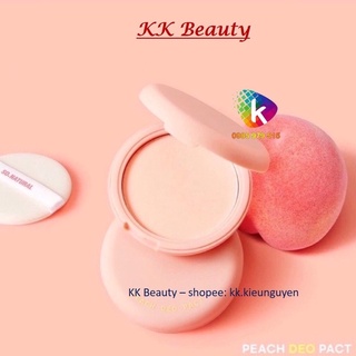 (ĐỦ BILL) Phấn Nách Đào Peach Deo Pact Hút Mồ Hôi và Khử Mùi Hiệu Qủa