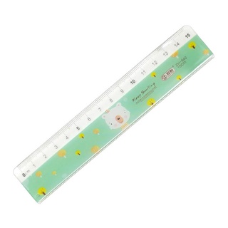 Thước Kẻ 15 cm - ZHIHENG 542 - Màu Xanh Lá
