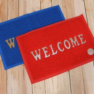 Thảm nhựa chống trơn trượt cao cấp welcome 0,8m x 1,2m