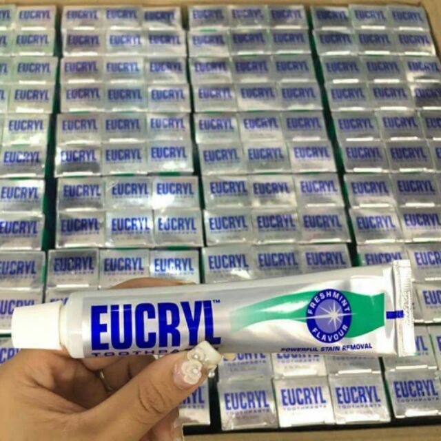 Kem tẩy trắng răng Eucryl