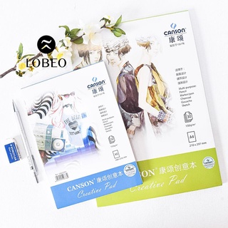 [ LỖ STORE ] Sổ Canson Creative Pad - 160gsm 30 tờ