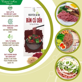 Bún/ mì củ dền Nguyên Minh (Moris) - hộp 300G - Mỗi cọng bún 1 cọng rau, dai ngon bổ dưỡng phù hợp với Bé và cả gia đình
