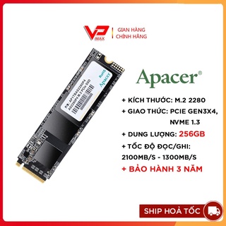 Ổ cứng SSD 256GB Apacer AS2280P4 256GB PCIe NVMe 3x4