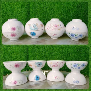 Chén sứ HC hình hoa cao cấp69k / 10 cái