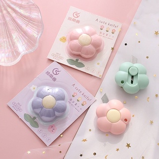 SALE!!! Dao Rọc Giấy Mini Hình Bông Hoa Dễ Thương