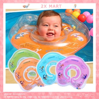 Phao Nâng Cổ Cho Bé Tập Bơi Từ 2 Tháng Tuổi, Phao Bơi Đỡ Cổ Chống Lật An Toàn Cho Bé - 2X MART